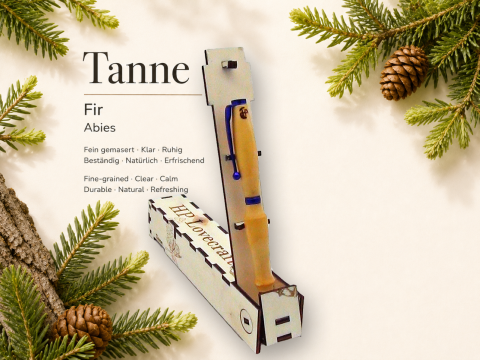 Tannenkugelschreiber, inkl. Magic Pen Box